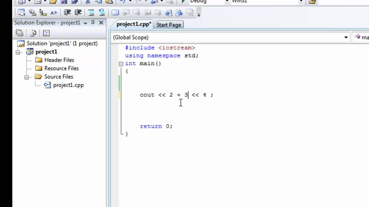 Learn programming now 8 ( Output basic numbers C++)