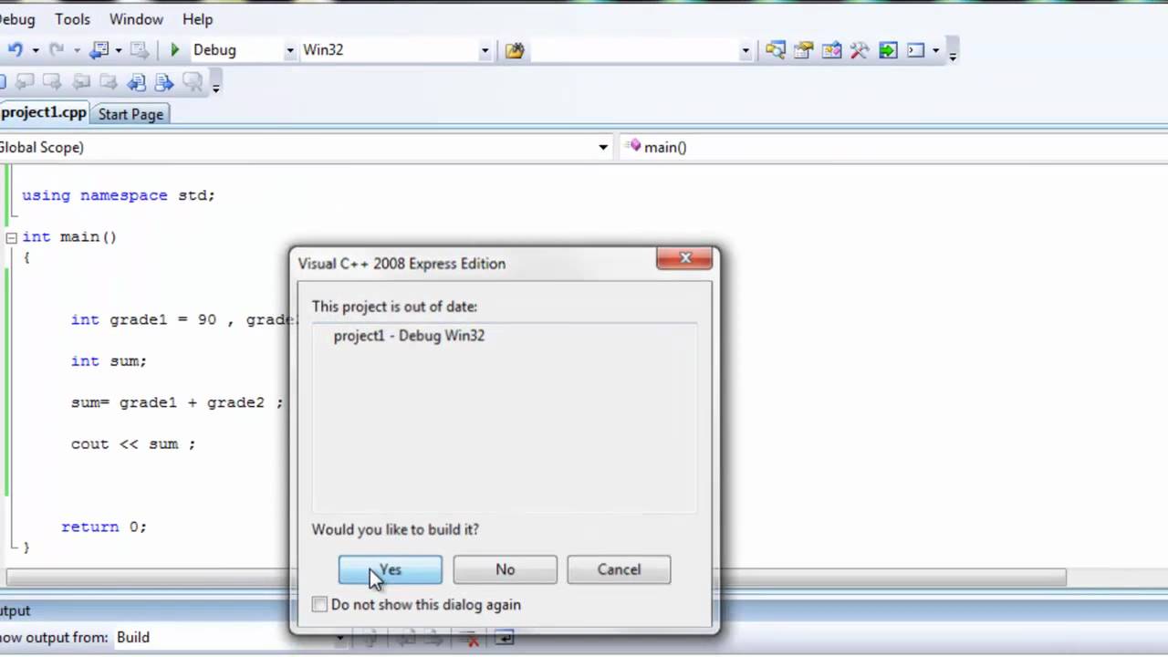Learn programming now 11 ( Using variables in output C++)