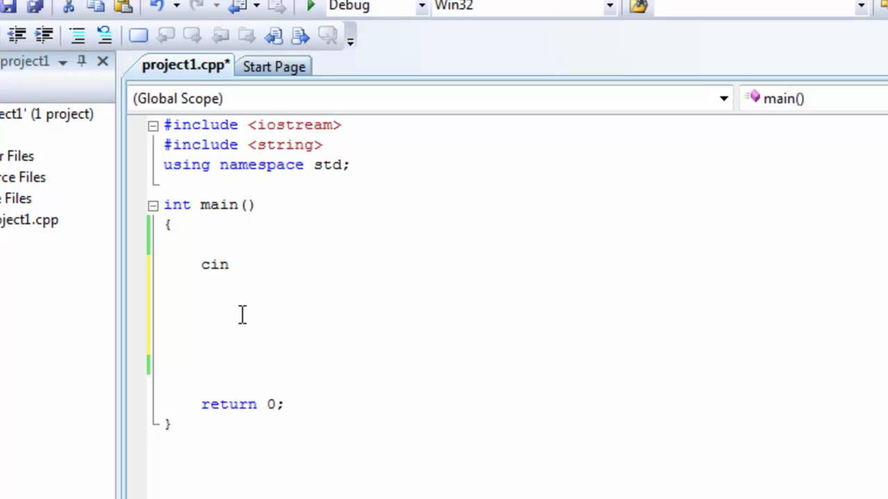 Learn programming now 12 ( Basic Input statement C++)