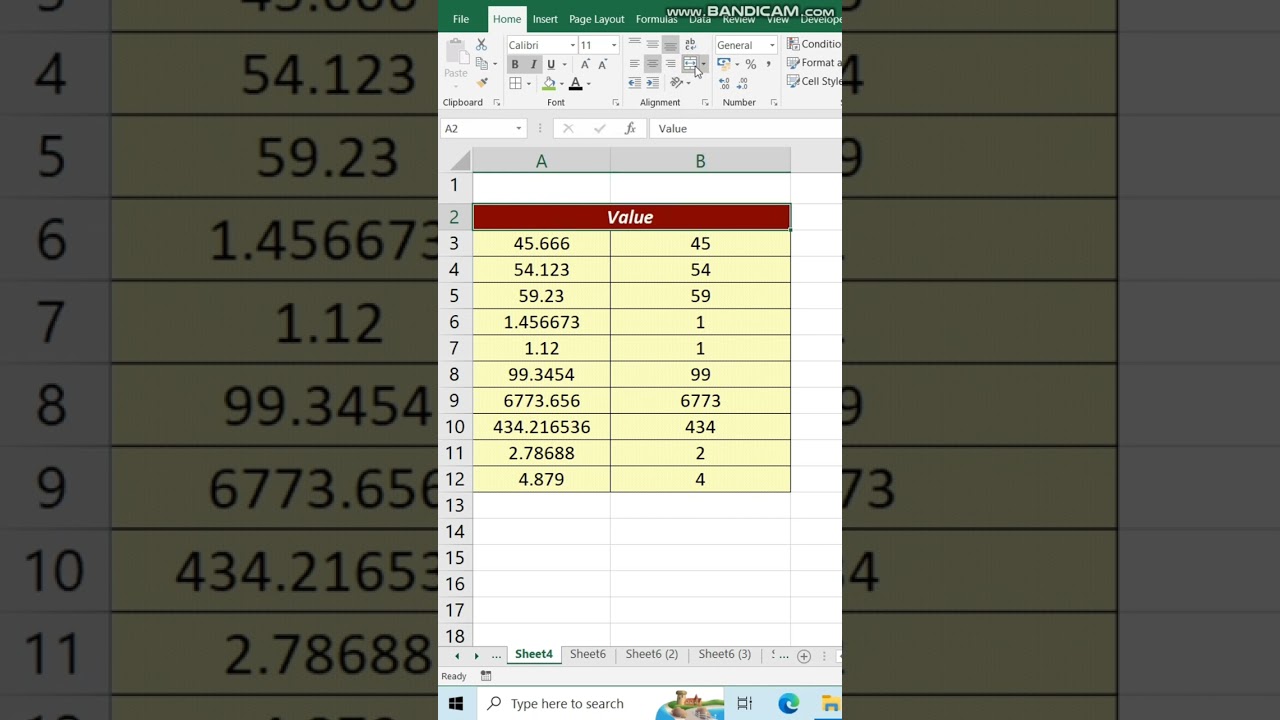 Setup Data in Center without Merge #shorts #excel #exceltutorial