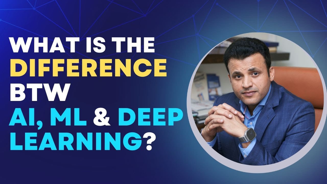 Difference btw AI, ML & Deep Learning | Data Science Series