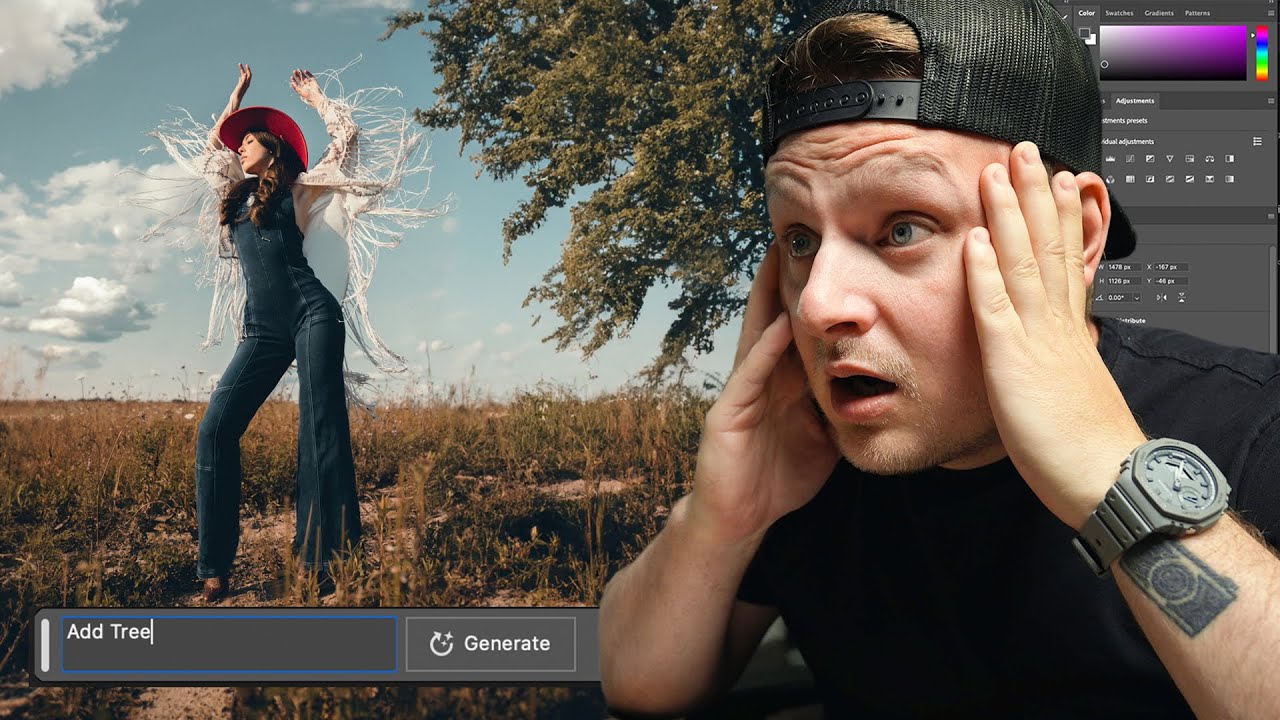 Ai Generative Fill On Portraits – Adobe Photoshop Beta 🤯