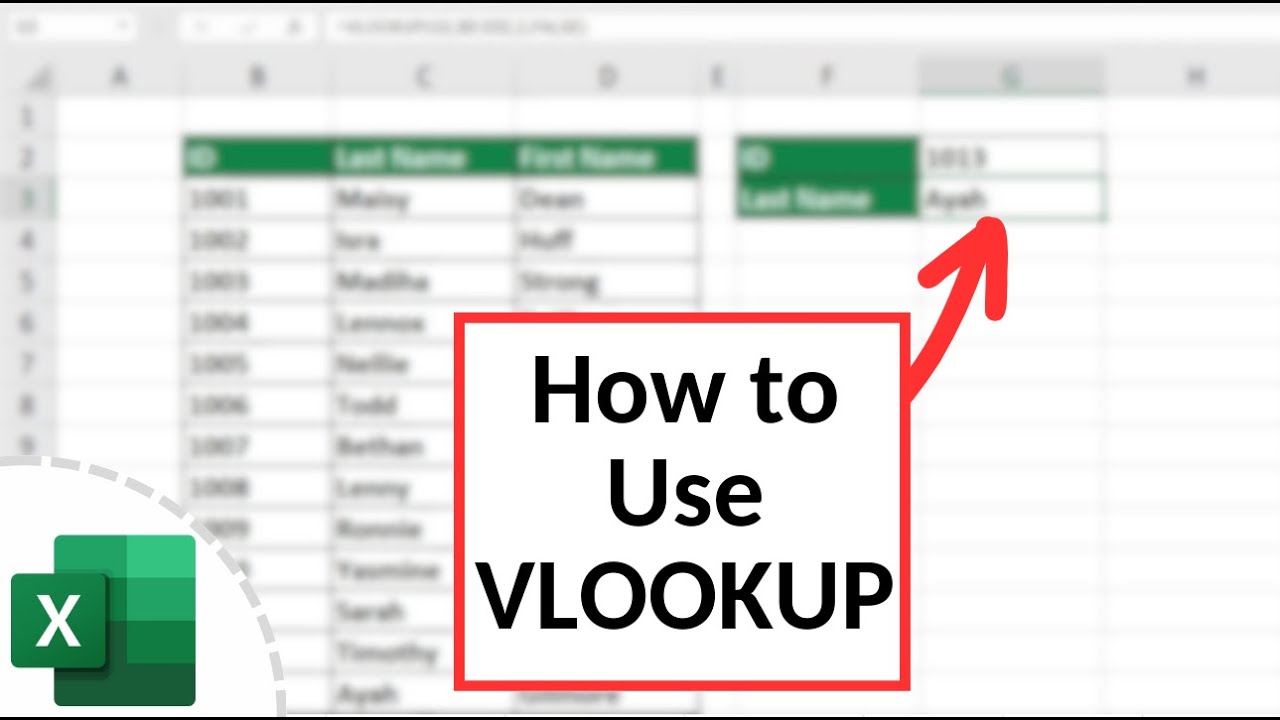 How to Use the VLOOKUP Function in Excel (Step by Step)
