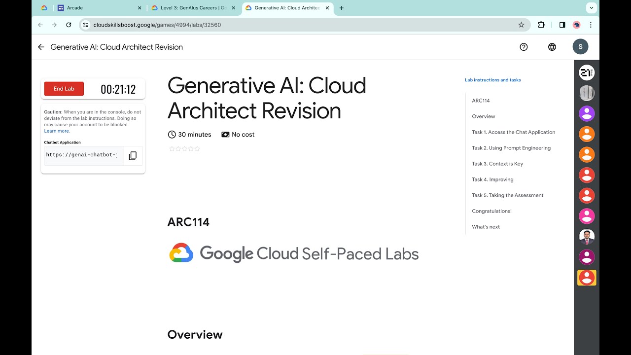 Generative AI: Cloud Architect Revision || #qwiklabs || #ARC114 ||  [With Explanation🗣️]