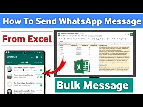 Send what’sapp messages from Excel #shorts #excel #whatsapp #exceltutorial