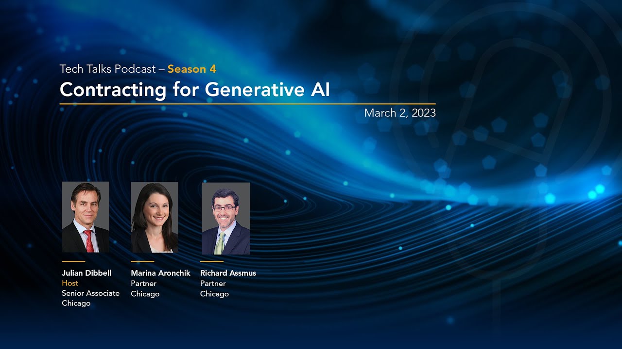 Contracting for Generative AI