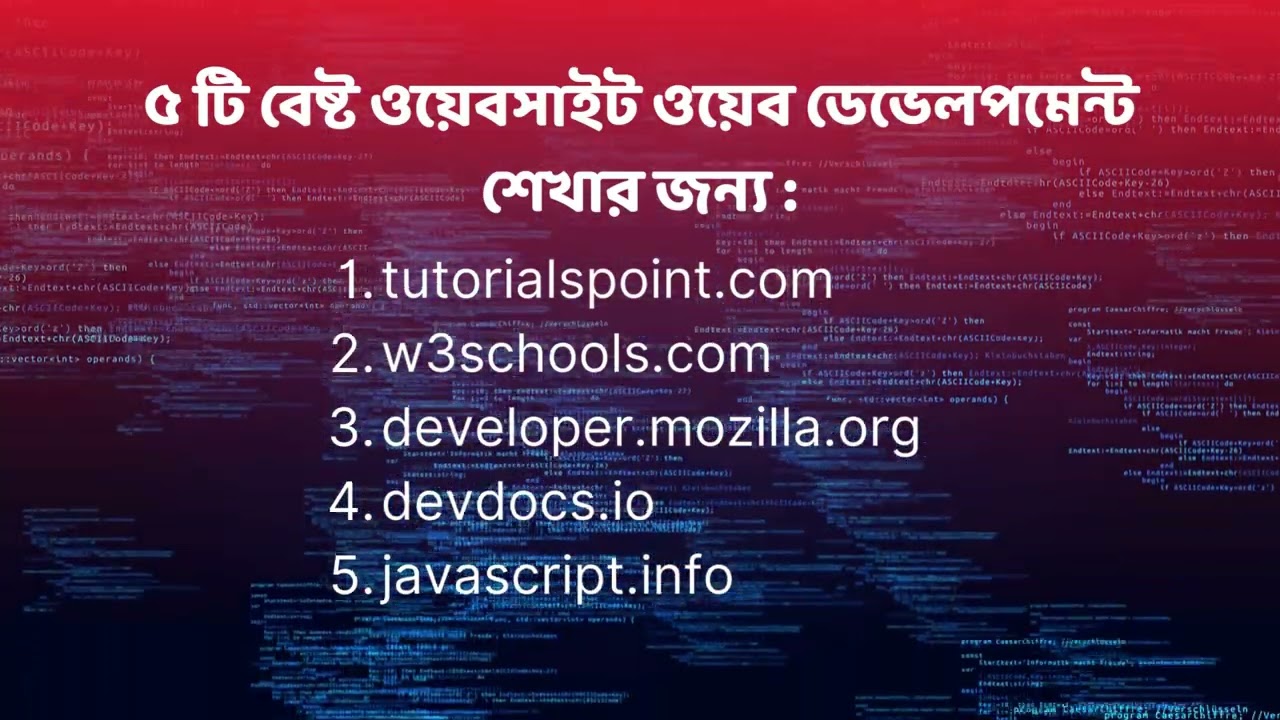 5 best websites to learn web design & development