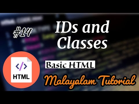 HTML Basics for Beginners – 14 | Malayalam | IDs and Classes | Learn Programming with Rafeeque