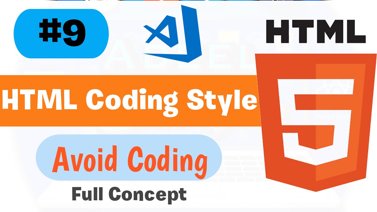HTML Style Guide | Avoid Coding Mistake | html mistake | learn html | web development tutorial #9