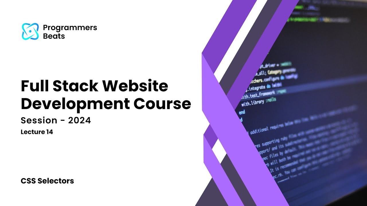 Full Stack Web Development Course in Hindi / Urdu | Lecture 14 | CSS Selectors