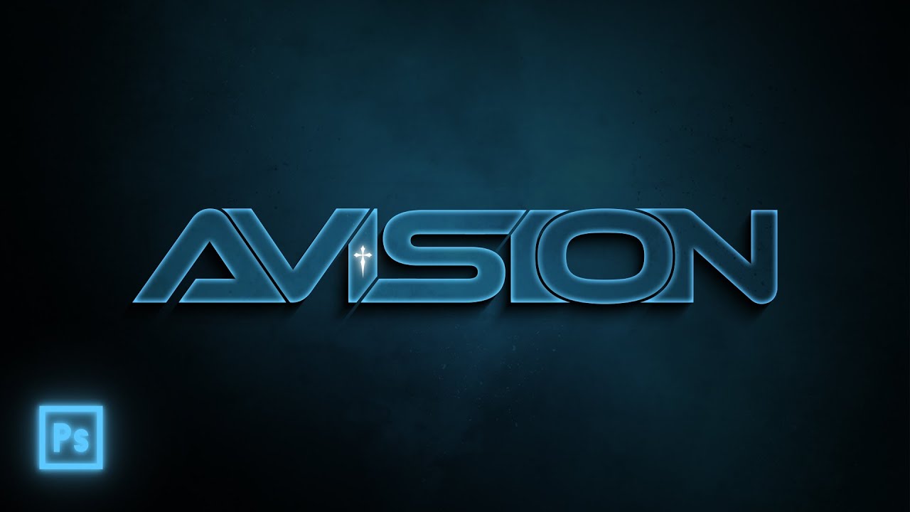 Custom Text Logo Design | Photoshop Timelapse | Digital Art Concept | Learn Graphic Design