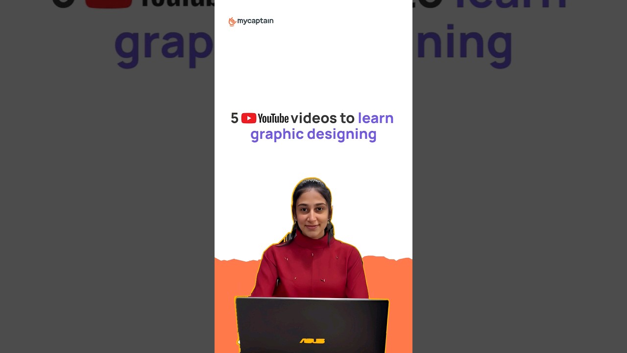 5 Youtube playlist to learn Graphic Designing 🚀 #shorts