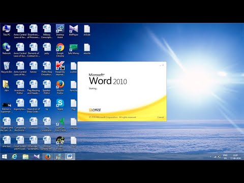 Microsoft Office Word Class -4 (Home Menu  of Fonts Option)
