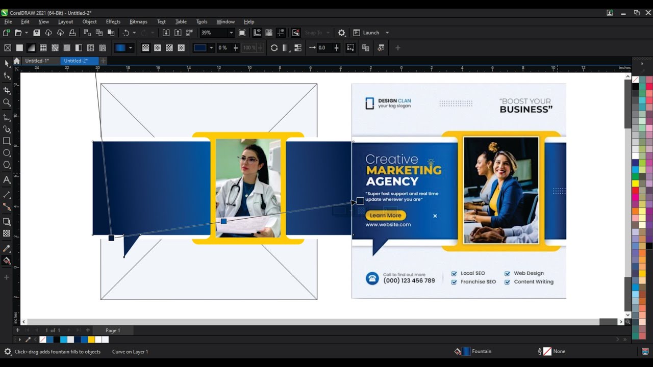 Graphic Designing Easy Tips & Tricks for Beginners – Social Media Advertising Ads Design tutorial