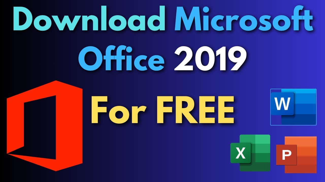 How To Download Microsoft Office 2019 Free [2024]