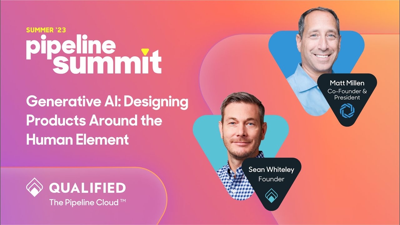 Generative Al Designing Products Around the Human Element – Pipeline Summit Summer ’23