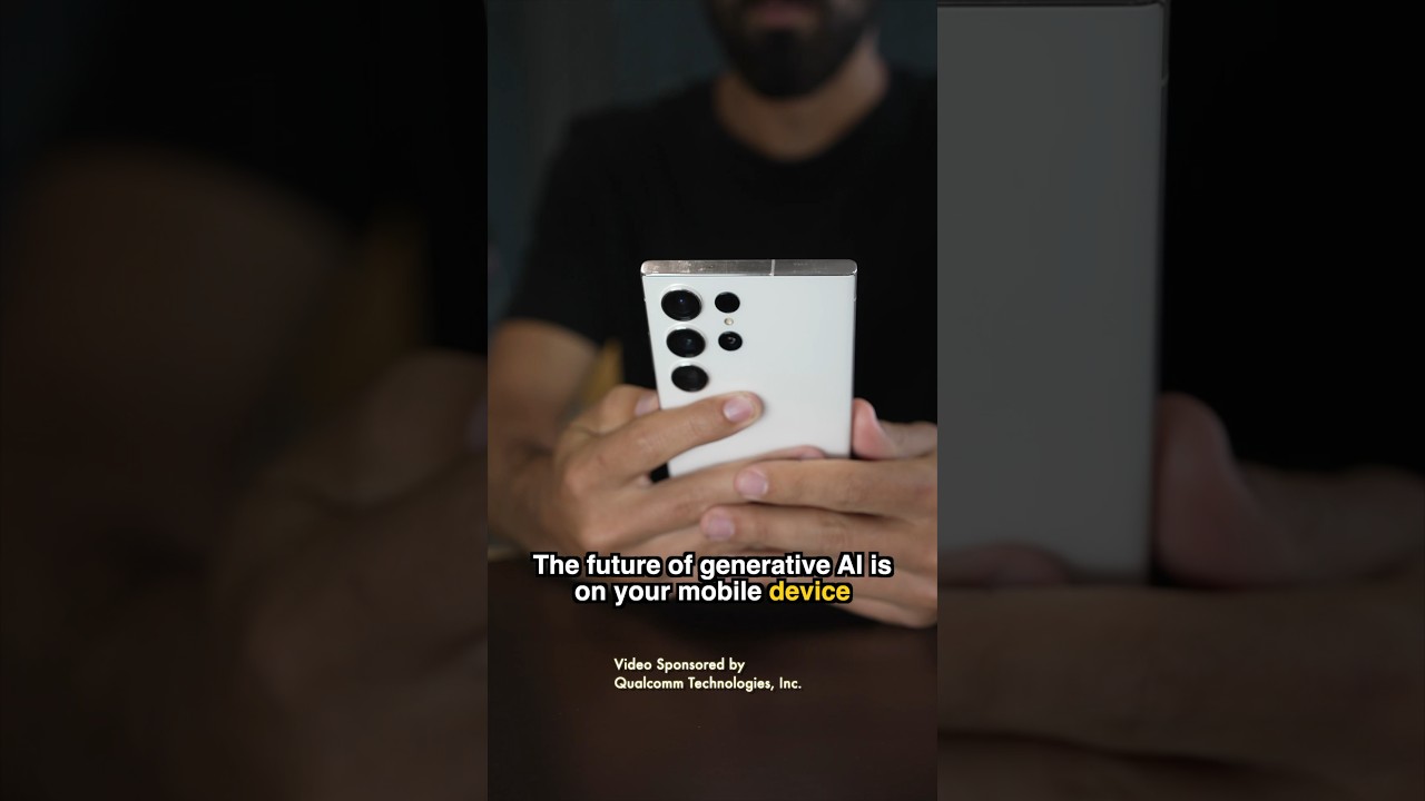 This Phone Is So Powerful It can run Generative AI on device 😮!