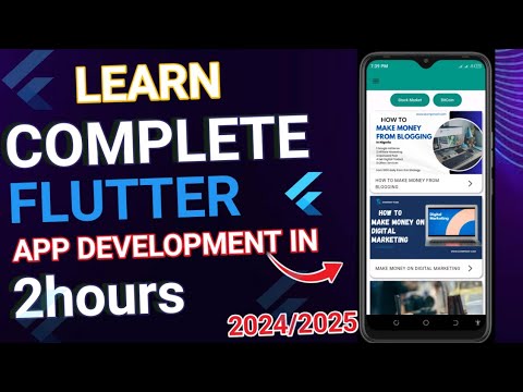 Learn Complete Flutter App Development In 2hrs
