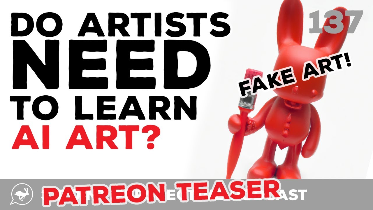 *TEASER* Do We Need To Learn AI Art? | 3PP #137 Patreon Exclusive