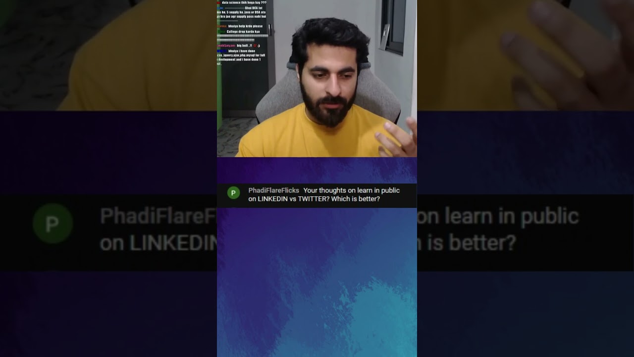 learn in public LINKEDIN vs TWITTER #programming #ezsnippet