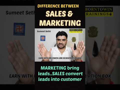 Sales and Marketing / Sales Training #shorts #ytshorts #sales #sumeetsethi