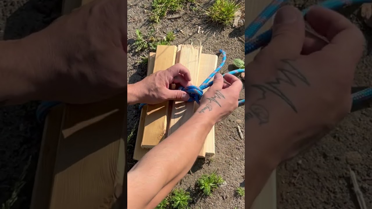 Very Useful Knot for bundling firewood #knot #knots #rope #ideas #diy #tricks #tips