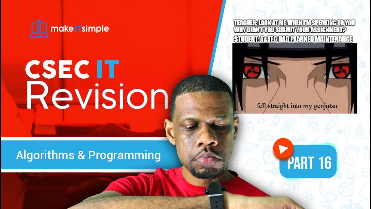CSEC IT Kahoot! Revision: Algorithms and Programming