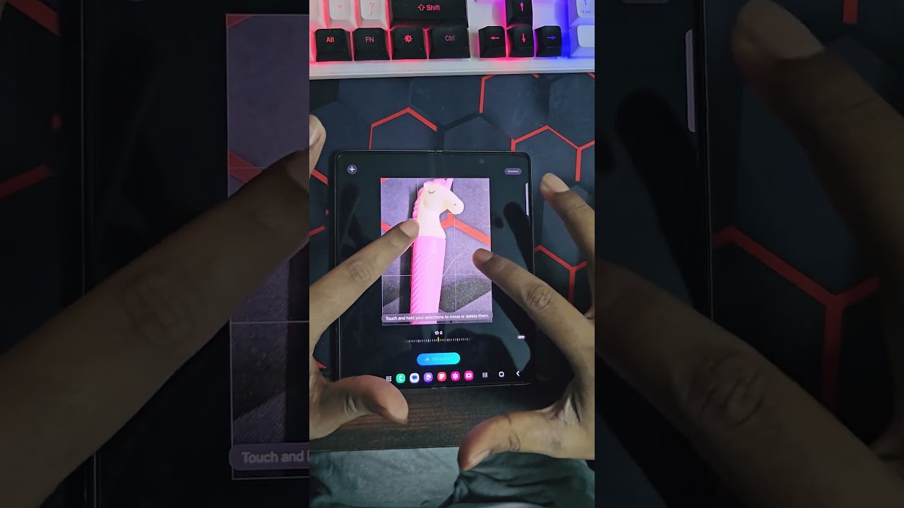 The Power Of Generative AI in Galaxy Z Fold 5 #playgalaxy