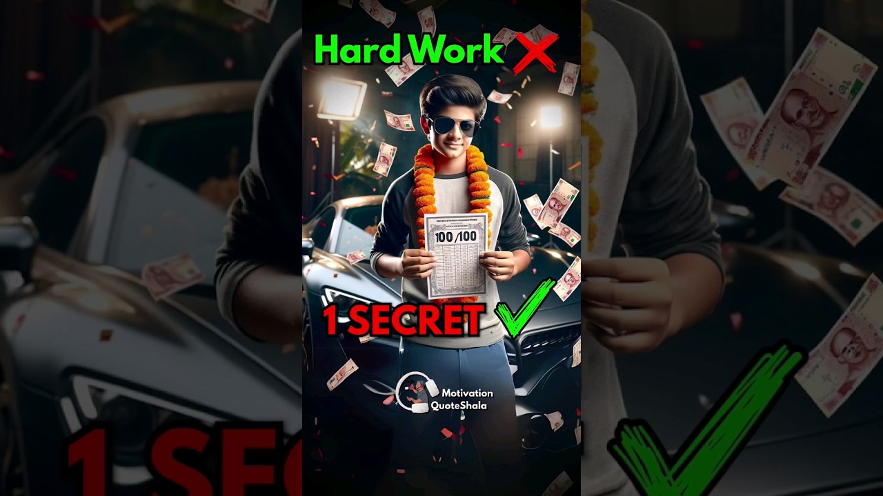 1 Secret Trick of Every Winner 🔥School Motivational Story #studymotivation #motivationalvideo