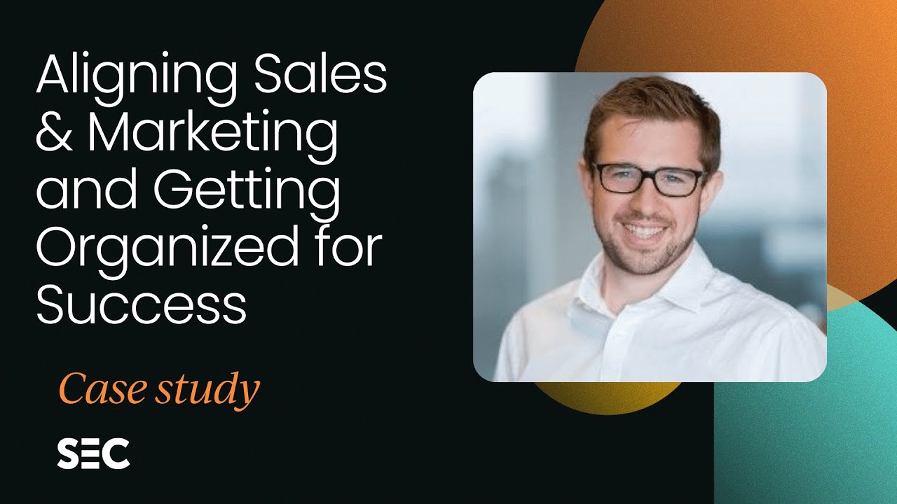 Aligning Sales & Marketing and Getting Organized for Success | Sales Enablement Summit London 2019