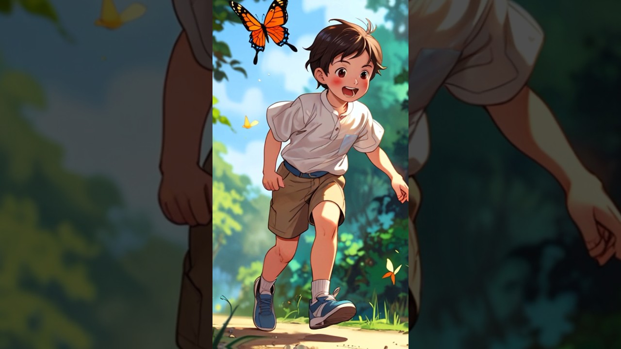 The Butterfly and the Boy: A Powerful Life Lesson on Success | Motivational Story#shorts #empathy