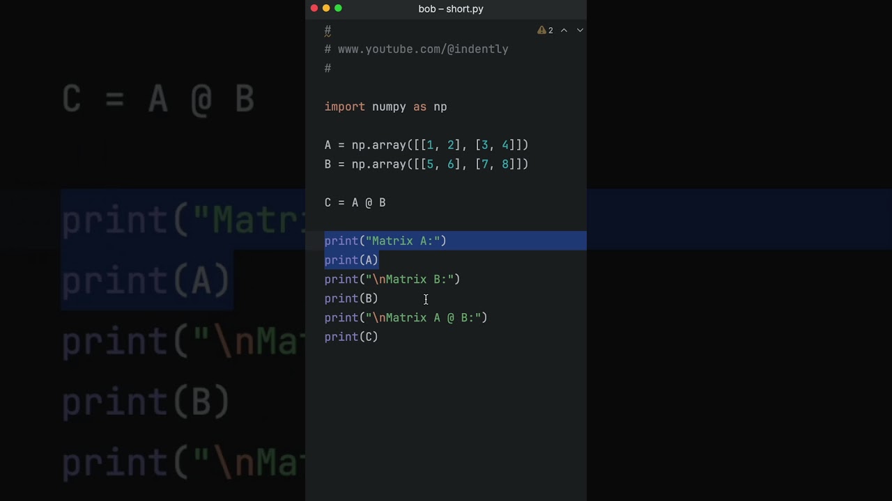 Very Few Python Devs Know THIS Operator #python #code #programming
