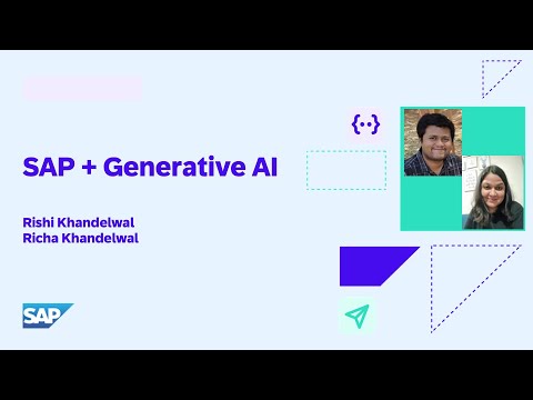 SAP + Generative AI : New Technological Era | SAP TechEd DemoJam SAP Community Series