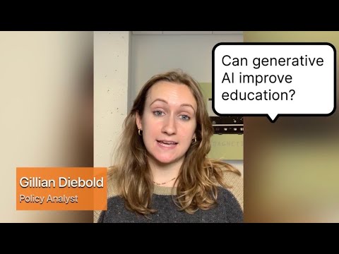 Can Generative AI Actually Improve Education?