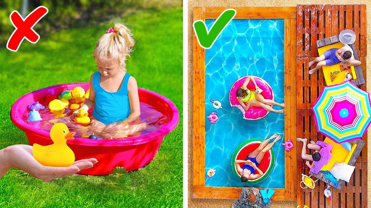Transform Your Backyard 🏡 Must-Try Summer Fun Ideas and DIYs! 🌴🎉