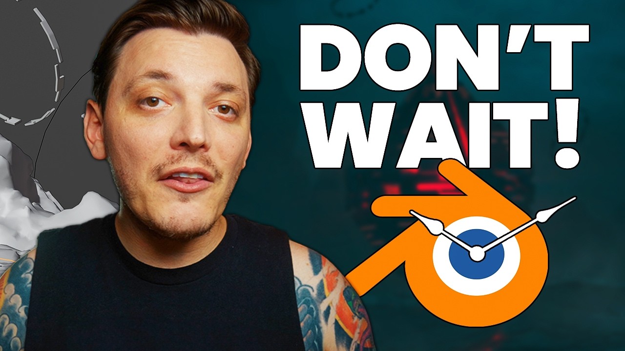 Why Every Graphic Designer Needs To Learn Blender NOW!