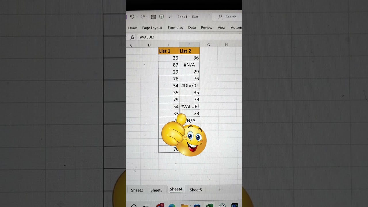Excel Shortcut To Replace Errors With Zeros 🔥 | Excel Tricks 💯 #shorts #exceltutorials #bytetech