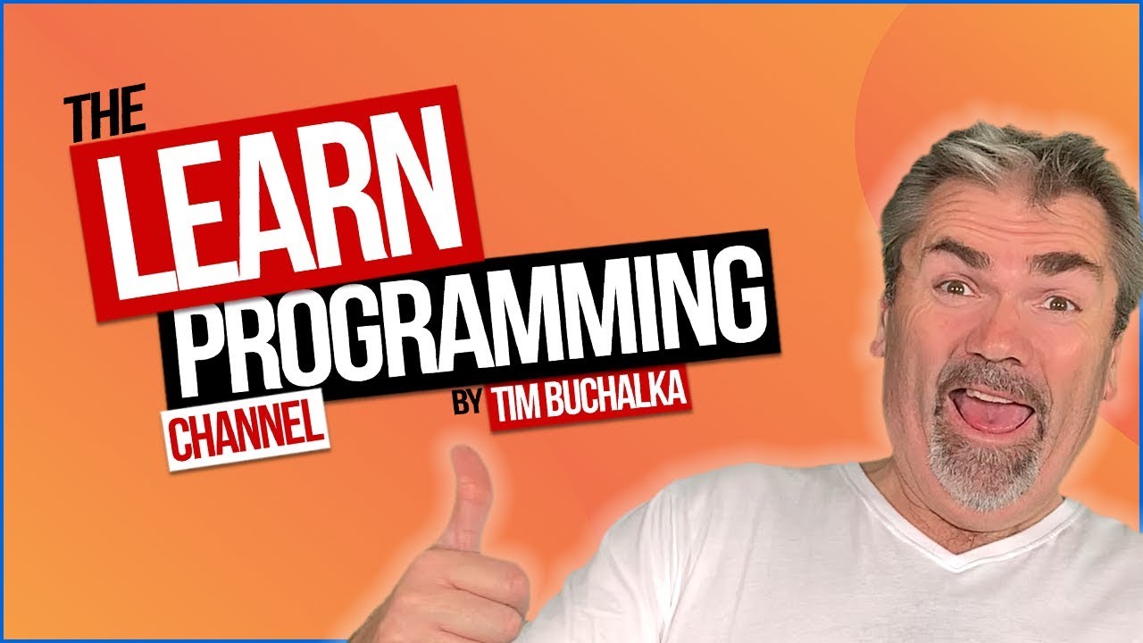 The Learn Programming Channel With Tim Buchalka