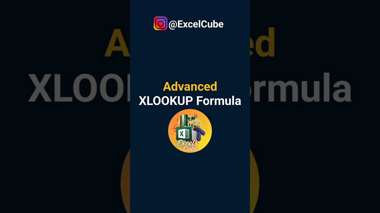 Advance XLOOKUP Formula In Excel.