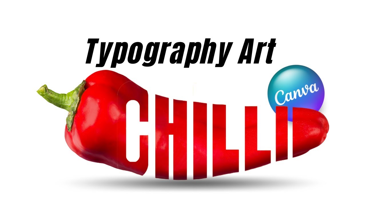 Canva Tutorial – Photo Manipulation In Canva Pro – Typography Art