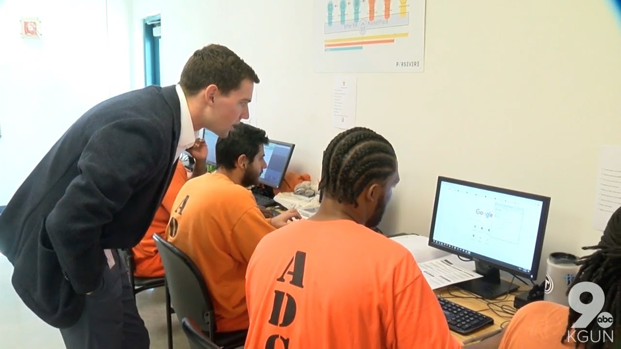 Inmates learn programming for good jobs after release