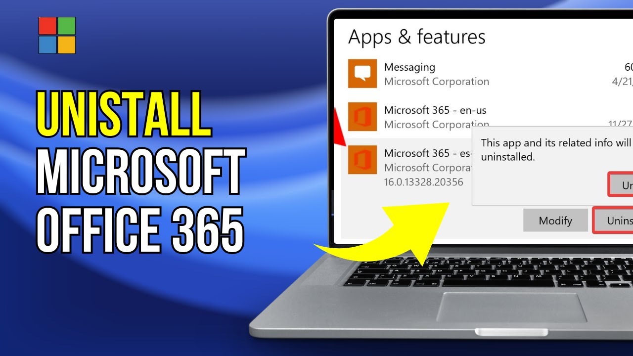 How to Uninstall Microsoft Office 365 from Windows 11 / 10 [Tutorial]
