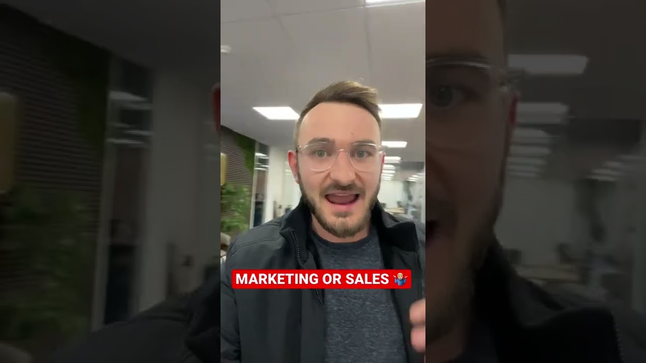 Marketing VS Sales. Which is more important? 🤷🏼‍♂️