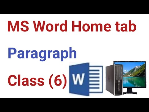 MS Word Home tab || MS Office program || DIT complete course in pashto