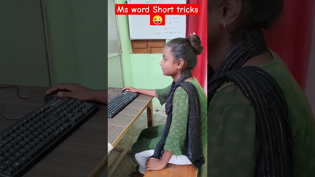 Ms word short trick#computer#explore#youtubeshorts#microsoftword