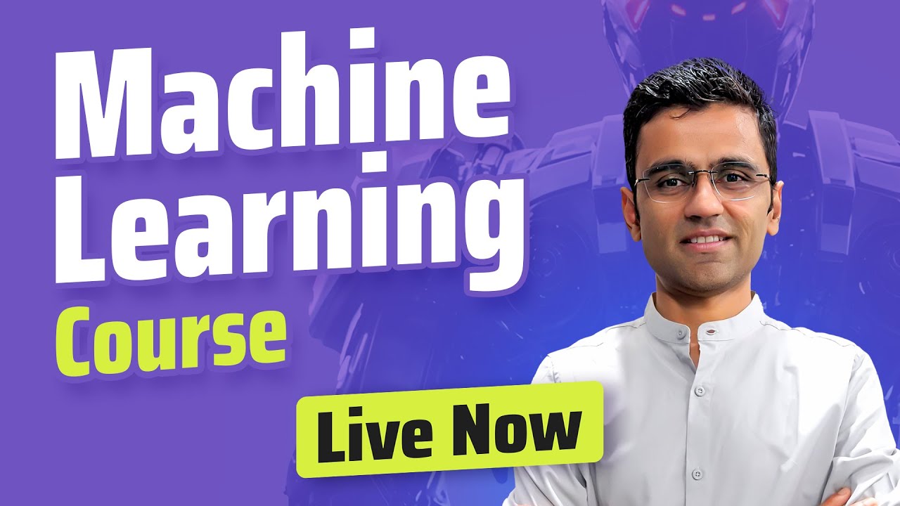 Machine Learning Course is LIVE now 🔥