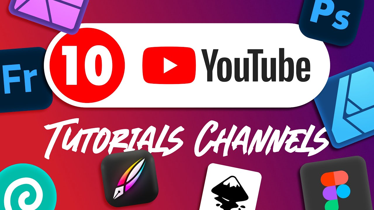 10 YouTube Tutorial Channels To Learn Graphic Design and More for Free