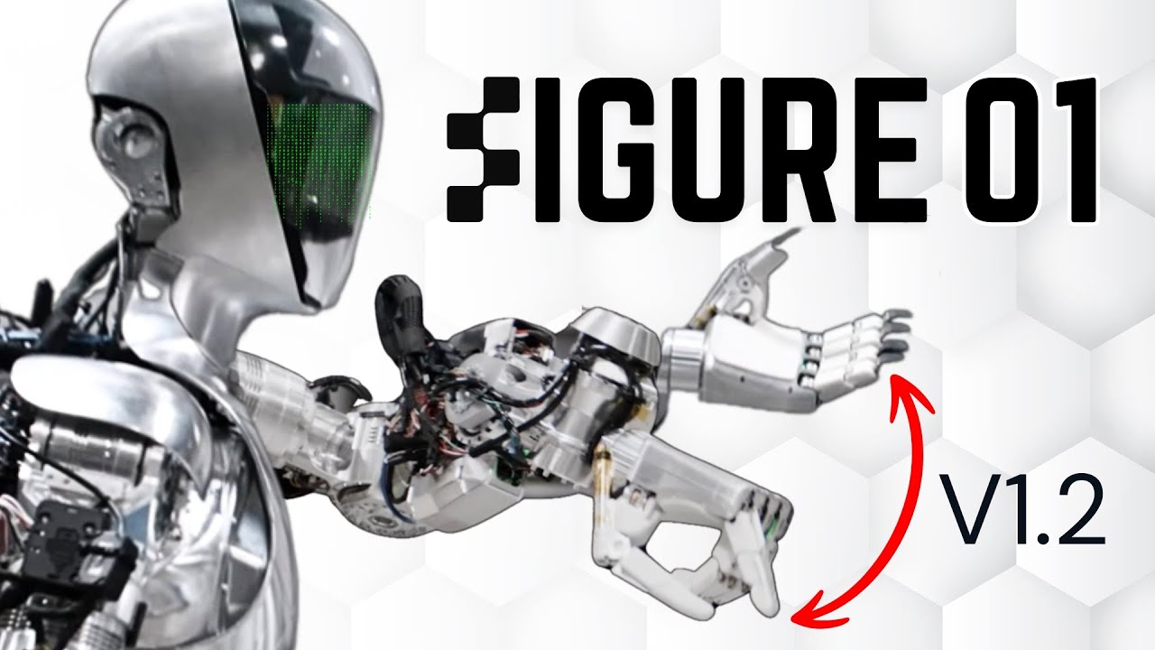 Figure’s New 01 AI Robot Demos Stunning 24 DoF Self Learning (41 AXIS HUMANOID “S”)
