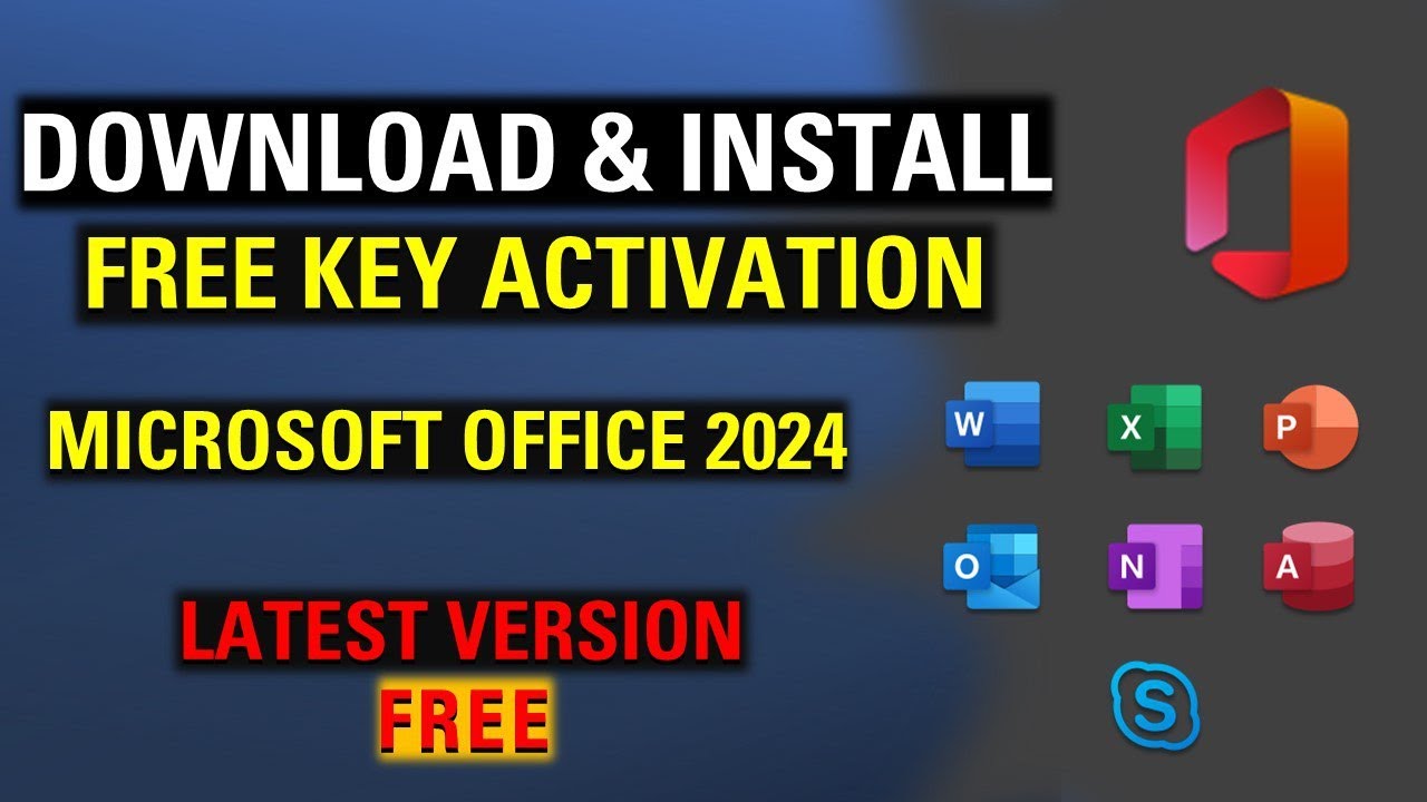 Download and Install Microsoft Office 365 Free Key Activation | Microsoft Office 2024