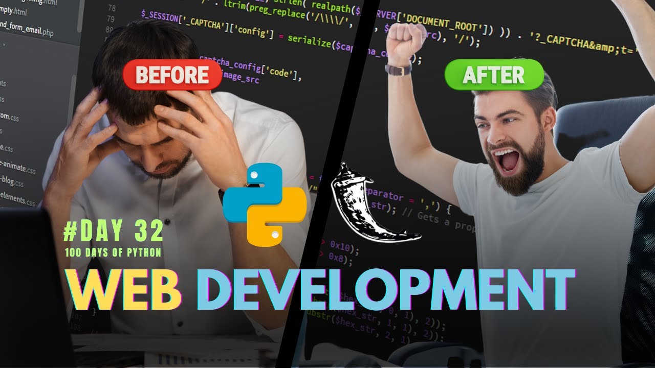 Web Development with Flask | 100 Days of Python: Day 32